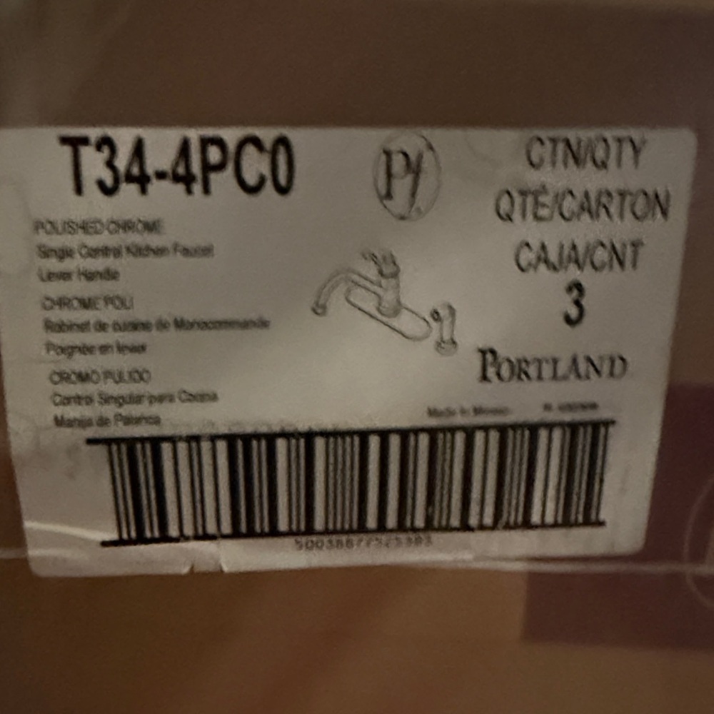 Polished Chrome Kitchen Faucet